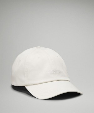 Caps Lululemon Unisex Classic Ball ανδρικα Μπεζ ασπρα | Greece-1536240