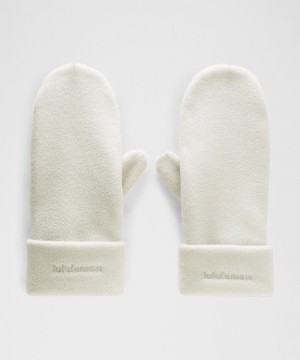 Mittens Lululemon Fleece γυναικεια Μπεζ | Greece-3196740