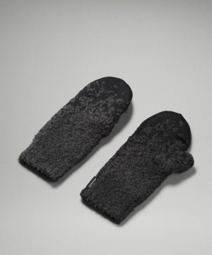 Mittens Lululemon Ombre Knit Textured γυναικεια μαυρα βαθυ γκρι | Greece-8075613