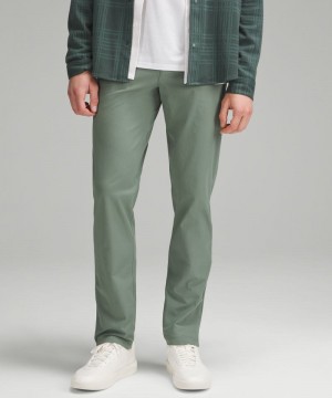 Παντελονι Lululemon ABC Classic-Fit 28"L Warpstreme ανδρικα γκρι | Greece-2364975