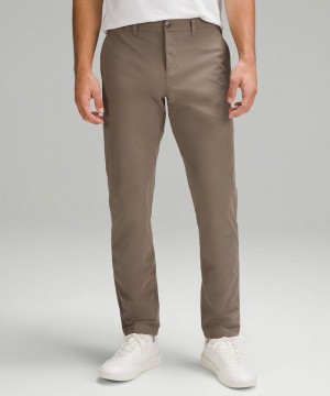Παντελονι Lululemon ABC Classic-Fit 30"L Warpstreme ανδρικα καφε | Greece-2096837
