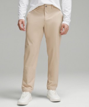 Παντελονι Lululemon ABC Classic-Fit 30"L Warpstreme ανδρικα καφε | Greece-9073524
