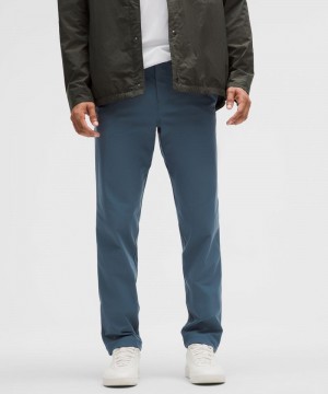 Παντελονι Lululemon ABC Classic-Fit 30"L Warpstreme ανδρικα μπλε | Greece-4627890