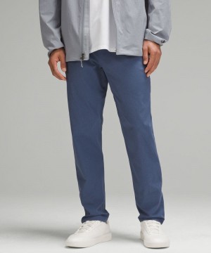 Παντελονι Lululemon ABC Classic-Fit 30"L WovenAir ανδρικα μπλε | Greece-4109578