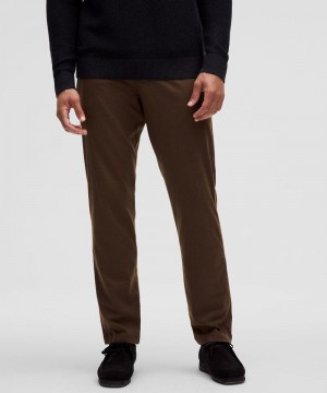 Παντελονι Lululemon ABC Classic-Fit 32"L Flannel ανδρικα καφε | Greece-6021875
