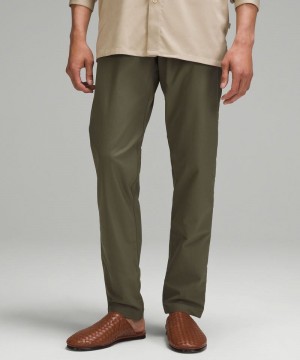 Παντελονι Lululemon ABC Classic-Fit 32"L Smooth Twill ανδρικα πρασινο | Greece-5102749