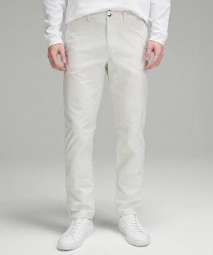 Παντελονι Lululemon ABC Classic-Fit 34"L Smooth Twill ανδρικα Μπεζ | Greece-5139782