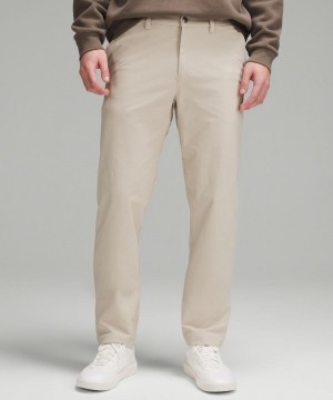 Παντελονι Lululemon ABC Classic-Fit 34"L Stretch Cotton VersaTwill ανδρικα καφε | Greece-6704851