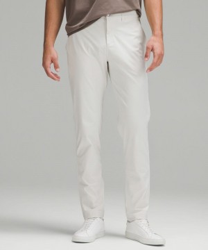 Παντελονι Lululemon ABC Classic-Fit 34"L Warpstreme ανδρικα Μπεζ | Greece-3950628