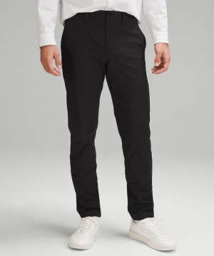 Παντελονι Lululemon ABC Classic-Fit 37"L Warpstreme ανδρικα μαυρα | Greece-1408725