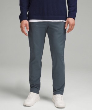 Παντελονι Lululemon ABC Classic-Fit 37"L Warpstreme ανδρικα γκρι | Greece-8216304