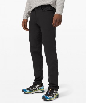Παντελονι Lululemon ABC Classic-Fit 5 Pocket 28"L ανδρικα μαυρα | Greece-5381076