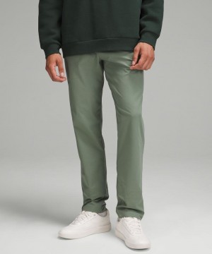 Παντελονι Lululemon ABC Classic-Fit 5 Pocket 28"L ανδρικα γκρι | Greece-6957048