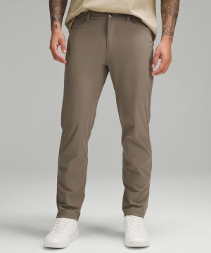 Παντελονι Lululemon ABC Classic-Fit 5 Pocket 28"L ανδρικα καφε | Greece-8639702