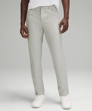 Παντελονι Lululemon ABC Classic-Fit 5 Pocket 30"L Utilitech ανδρικα γκρι | Greece-5106248
