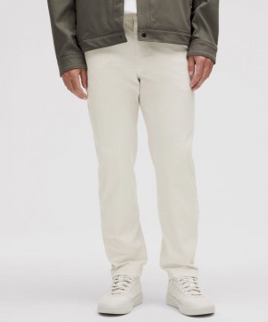 Παντελονι Lululemon ABC Classic-Fit 5 Pocket 30"L ανδρικα Μπεζ | Greece-6527430