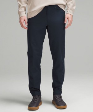 Παντελονι Lululemon ABC Classic-Fit 5 Pocket 30"L ανδρικα σκουρο μπλε | Greece-0768213
