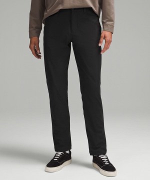 Παντελονι Lululemon ABC Classic-Fit 5 Pocket 30"L ανδρικα μαυρα | Greece-5870926