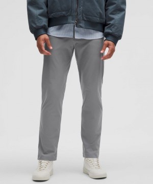 Παντελονι Lululemon ABC Classic-Fit 5 Pocket 30"L ανδρικα γκρι | Greece-6721430