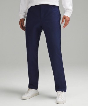 Παντελονι Lululemon ABC Classic-Fit 5 Pocket 32"L Utilitech ανδρικα μπλε | Greece-3201876