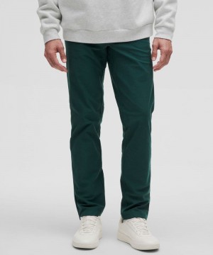 Παντελονι Lululemon ABC Classic-Fit 5 Pocket 32"L Utilitech ανδρικα πρασινο | Greece-8201634