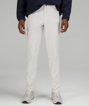 Παντελονι Lululemon ABC Classic-Fit 5 Pocket 32"L ανδρικα Μπεζ | Greece-3786201