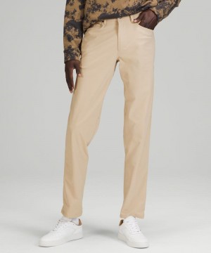 Παντελονι Lululemon ABC Classic-Fit 5 Pocket 32"L ανδρικα καφε | Greece-3912675