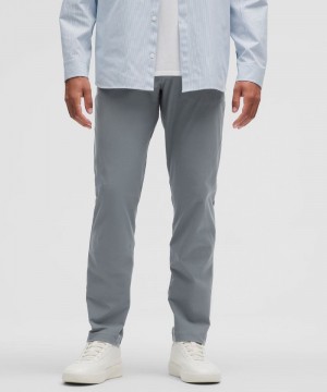 Παντελονι Lululemon ABC Classic-Fit 5 Pocket 32"L ανδρικα γκρι | Greece-1035967