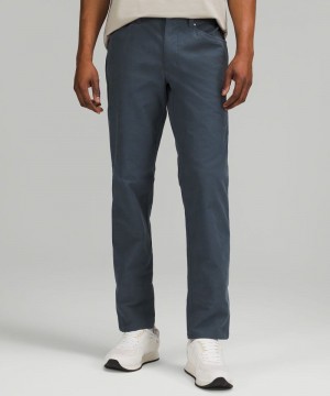 Παντελονι Lululemon ABC Classic-Fit 5 Pocket 34"L Utilitech ανδρικα μπλε | Greece-2086719