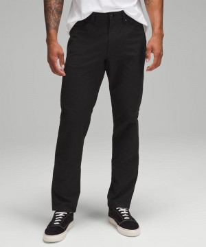 Παντελονι Lululemon ABC Classic-Fit 5 Pocket 34"L Utilitech ανδρικα μαυρα | Greece-2519706
