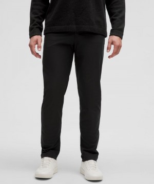 Παντελονι Lululemon ABC Classic-Fit 5 Pocket 37"L ανδρικα μαυρα | Greece-5901248