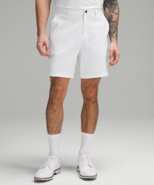 Σορτσ Lululemon ABC Classic-Fit Golf 7" ανδρικα ασπρα | Greece-9280567