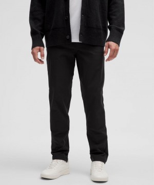Παντελονι Lululemon ABC Relaxed-Fit 5 Pocket 30"L Warpstreme ανδρικα μαυρα | Greece-3169485