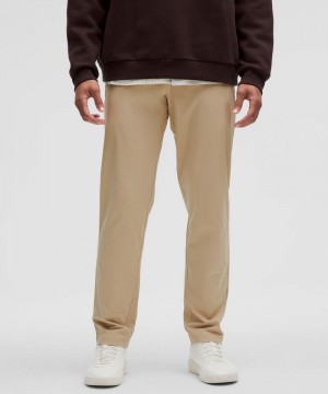 Παντελονι Lululemon ABC Relaxed-Fit 5 Pocket 34"L Warpstreme ανδρικα καφε | Greece-5649021