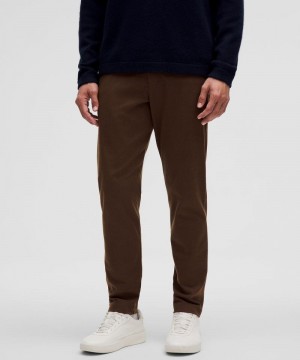 Παντελονι Lululemon ABC Slim-Fit 32"L Flannel ανδρικα καφε | Greece-4190327