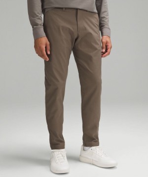 Παντελονι Lululemon ABC Slim-Fit 32"L Smooth Twill ανδρικα καφε | Greece-9127056