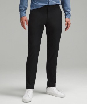 Παντελονι Lululemon ABC Slim-Fit 32"L Smooth Twill ανδρικα μαυρα | Greece-5378209