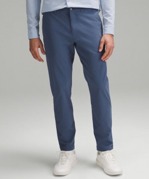 Παντελονι Lululemon ABC Slim-Fit 32"L WovenAir ανδρικα μπλε | Greece-6590784