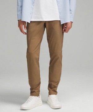 Παντελονι Lululemon ABC Slim-Fit 32"L ανδρικα καφε | Greece-8743296