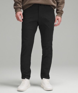 Παντελονι Lululemon ABC Slim-Fit 34"L Stretch Cotton VersaTwill ανδρικα μαυρα | Greece-1538694