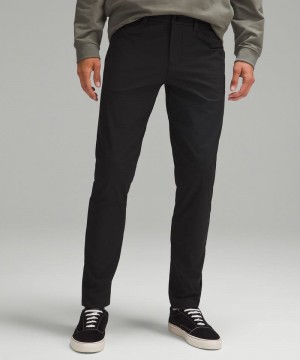 Παντελονι Lululemon ABC Slim-Fit 5 Pocket 28"L ανδρικα μαυρα | Greece-5093684