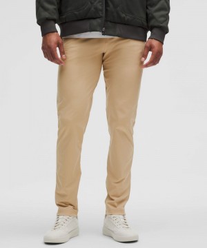 Παντελονι Lululemon ABC Slim-Fit 5 Pocket 28"L ανδρικα καφε | Greece-0845721