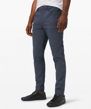 Παντελονι Lululemon ABC Slim-Fit 5 Pocket 28"L ανδρικα σκουρο μπλε | Greece-4726315