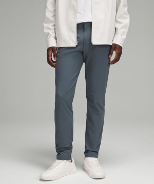 Παντελονι Lululemon ABC Slim-Fit 5 Pocket 30"L ανδρικα γκρι | Greece-0563427