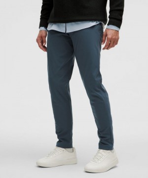 Παντελονι Lululemon ABC Slim-Fit 5 Pocket 32"L ανδρικα μπλε | Greece-2907143