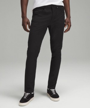 Παντελονι Lululemon ABC Slim-Fit 5 Pocket 34"L Utilitech ανδρικα μαυρα | Greece-7315809