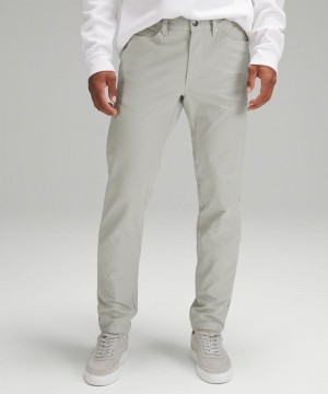 Παντελονι Lululemon ABC Slim-Fit 5 Pocket 34"L Utilitech ανδρικα γκρι | Greece-2596347
