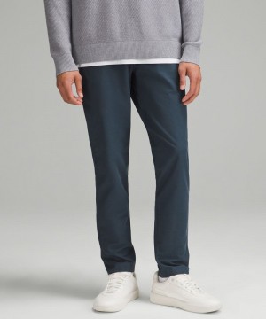 Παντελονι Lululemon ABC Slim-Fit 5 Pocket 34"L Utilitech ανδρικα μπλε | Greece-7052489