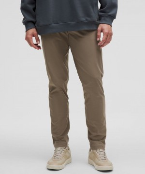 Παντελονι Lululemon ABC Slim-Fit 5 Pocket 34"L ανδρικα καφε | Greece-6047153