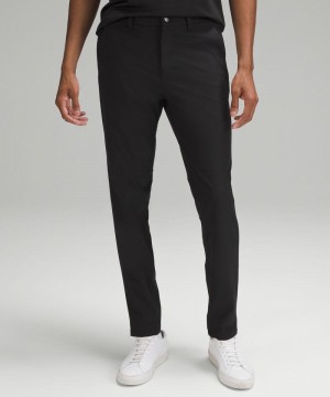 Παντελονι Lululemon ABC Slim-Fit 5 Pocket 37"L Warpstreme ανδρικα μαυρα | Greece-5236408